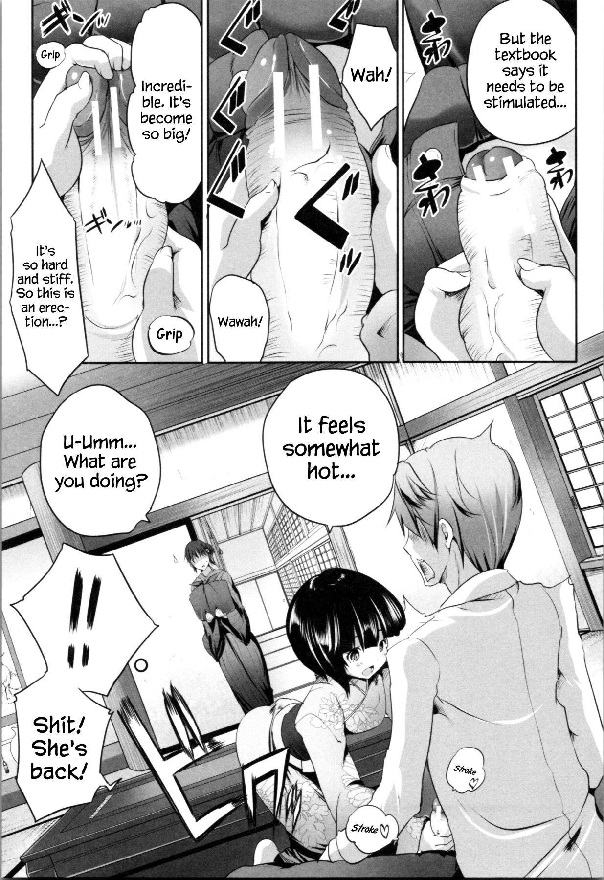 Hentai Manga Comic-Even Though I Didn't Do Anything I Got Reverse Raped By This Mom!-Read-127